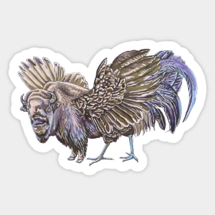 Buffalo Wings Sticker